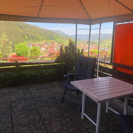 Appartement Mit Herrlicher Aussicht Uebers Murgtal Baiersbronn Eksteriør billede