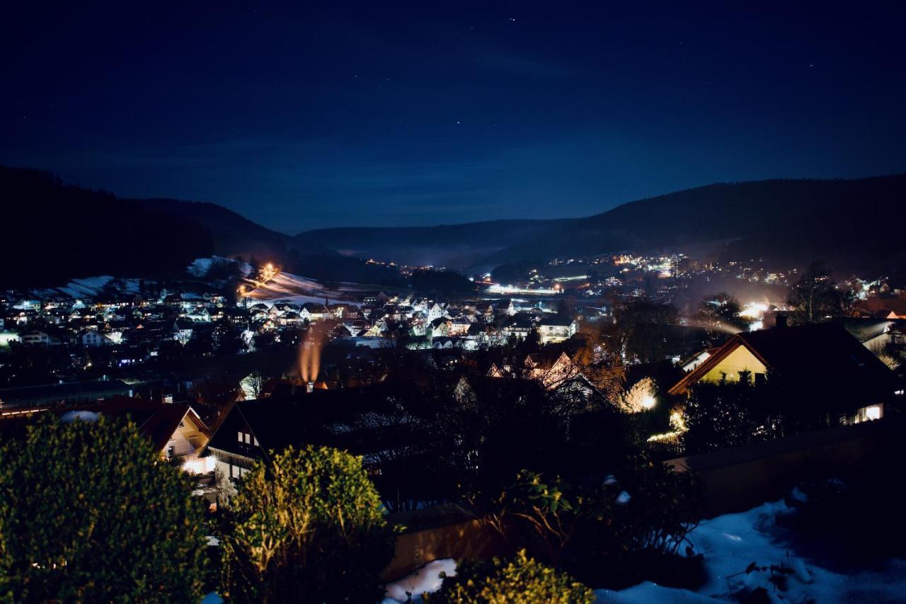 Appartement Mit Herrlicher Aussicht Uebers Murgtal Baiersbronn Eksteriør billede